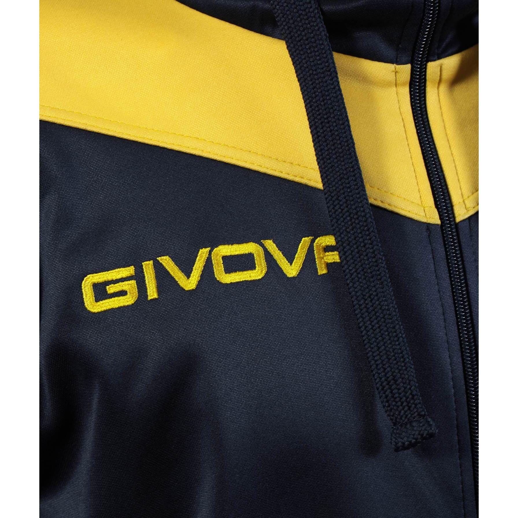 Sudadera polar con capucha para niños Givova Roma 4/4