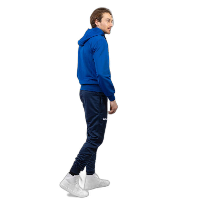 Tute complete uomo ( acetato-poliestere) givova azzurro/blu