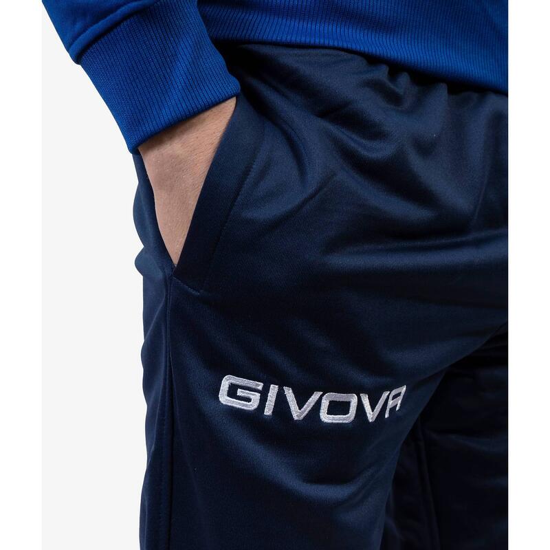 Tute complete uomo ( acetato-poliestere) givova azzurro/blu