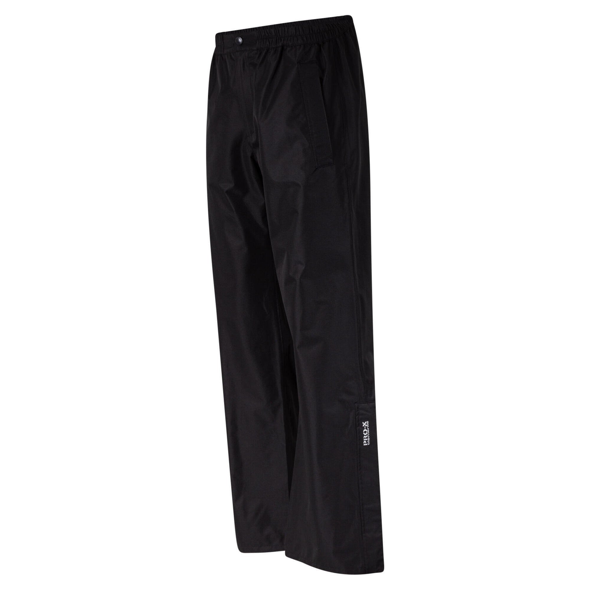 Pro-x Elements - Pantalon De Pluie Femme Majola Noir - Pantalons - Noir - 40 M - Decathlon