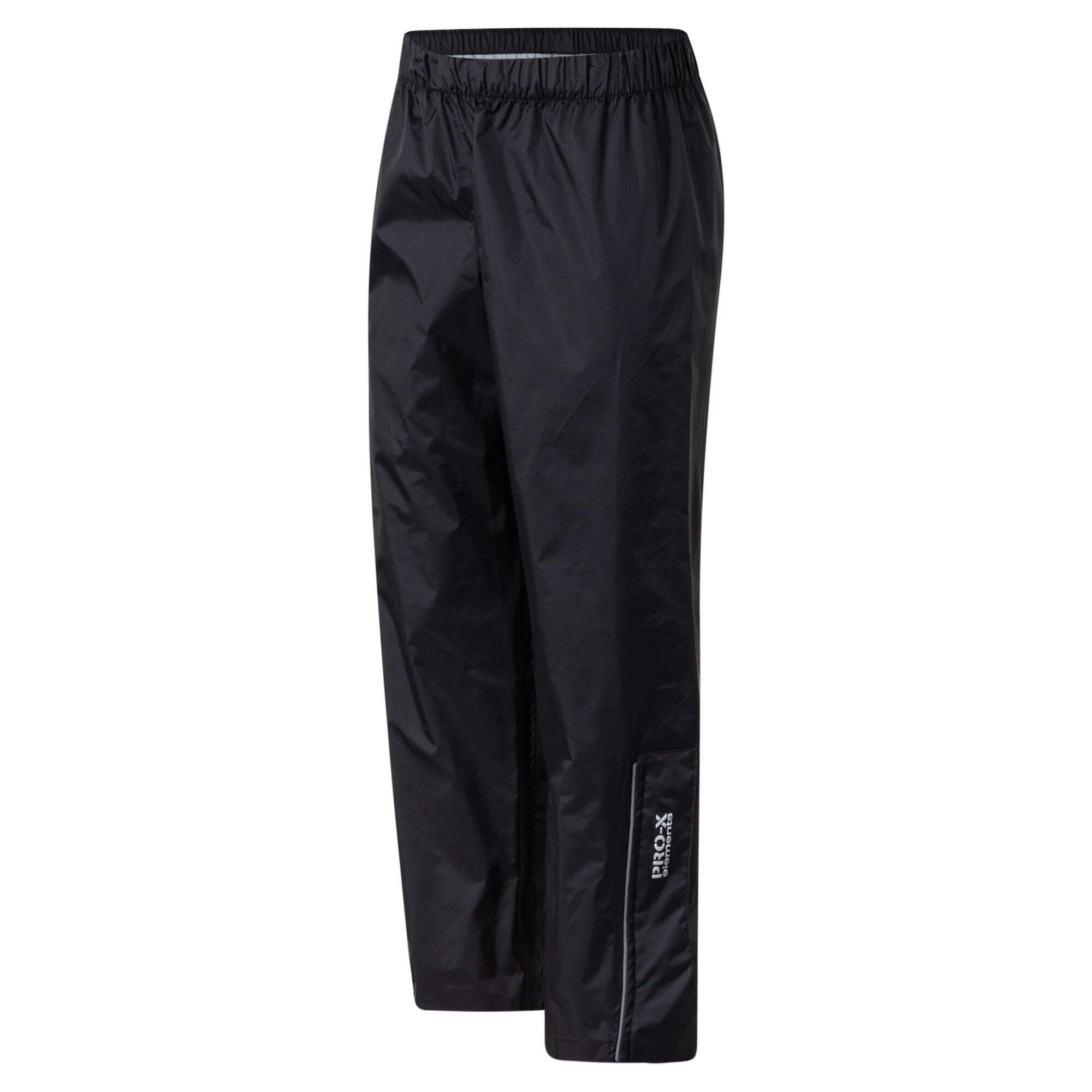 Pro-x Elements - Pantalon De Pluie Enfant Balou Noir - Collant À Bretelles - Noir - Decathlon
