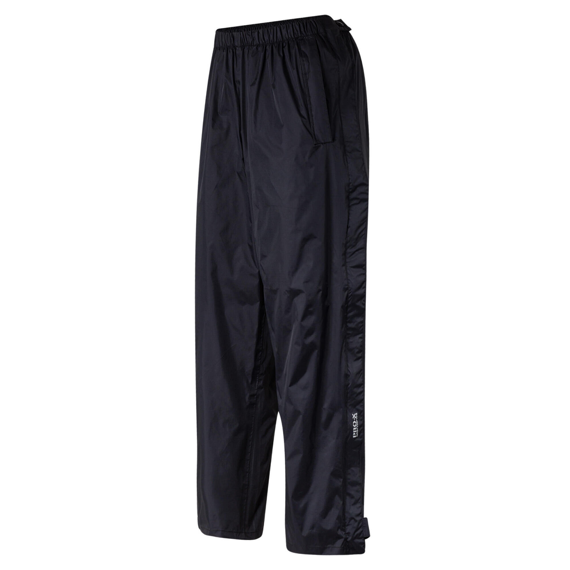 Pro-x Elements - Pantalon De Pluie Femme Porter Noir - Pantalons - Noir - 38 S - Decathlon