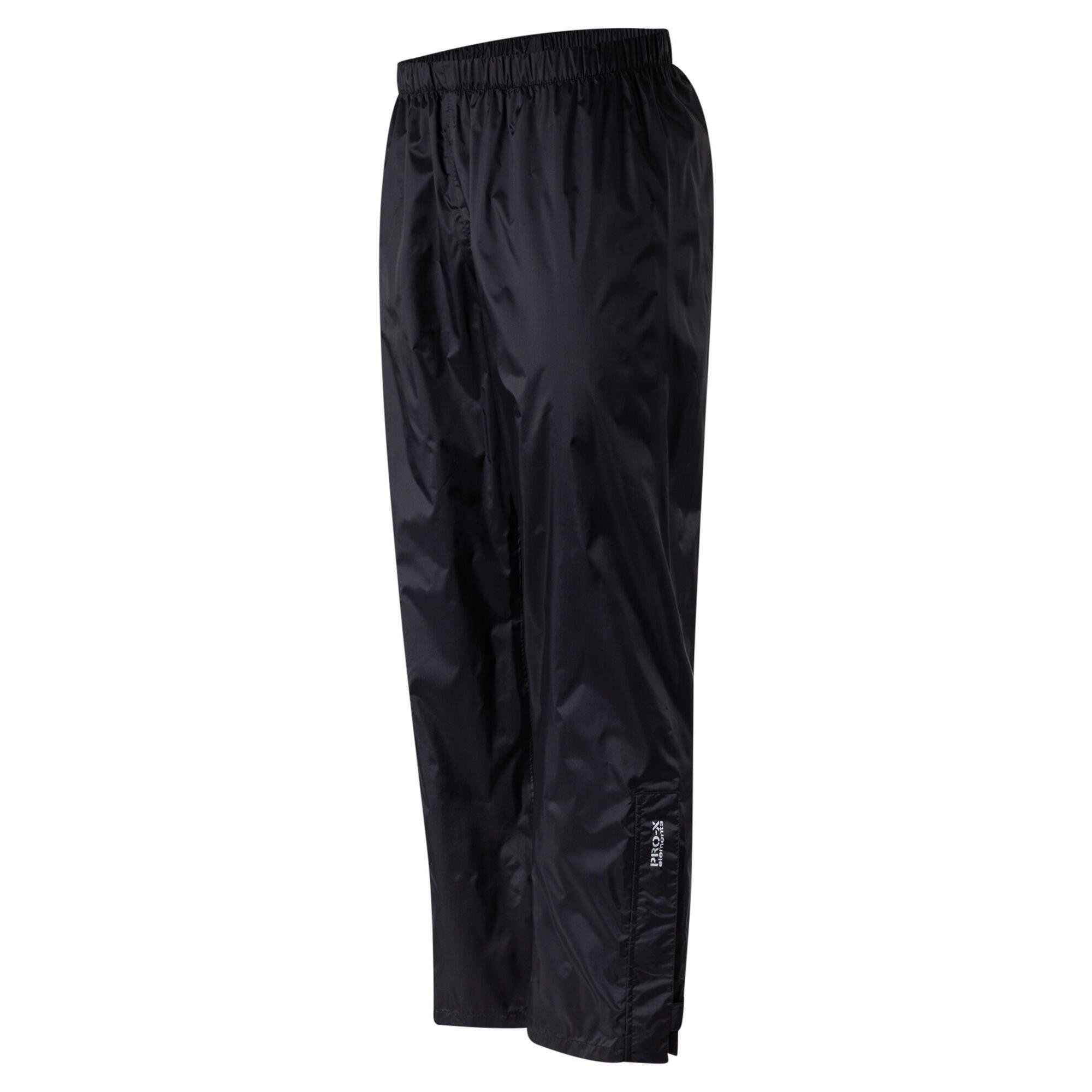 Pro-x Elements - Pantalon De Pluie Femme Argus Noir - Pantalons - Noir - 38 S - Decathlon