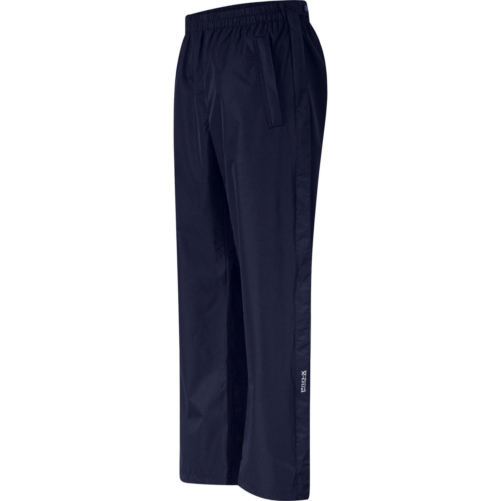 Pro-x Elements - Pantalon De Pluie Femme Logon Bleu Marine - Collant À Bretelles - Bleu - 42 M/l - Decathlon