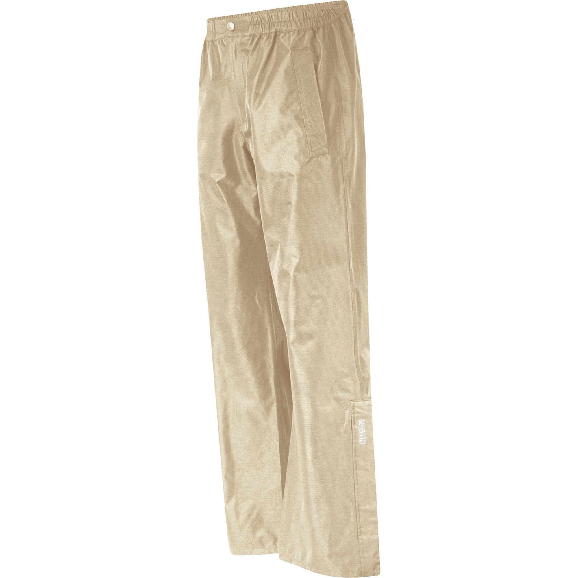 Pro-x Elements - Pantalon De Pluie Femme Majola Beige Grège - Collant À Bretelles - Beige|kaki - 36 Xs - Decathlon