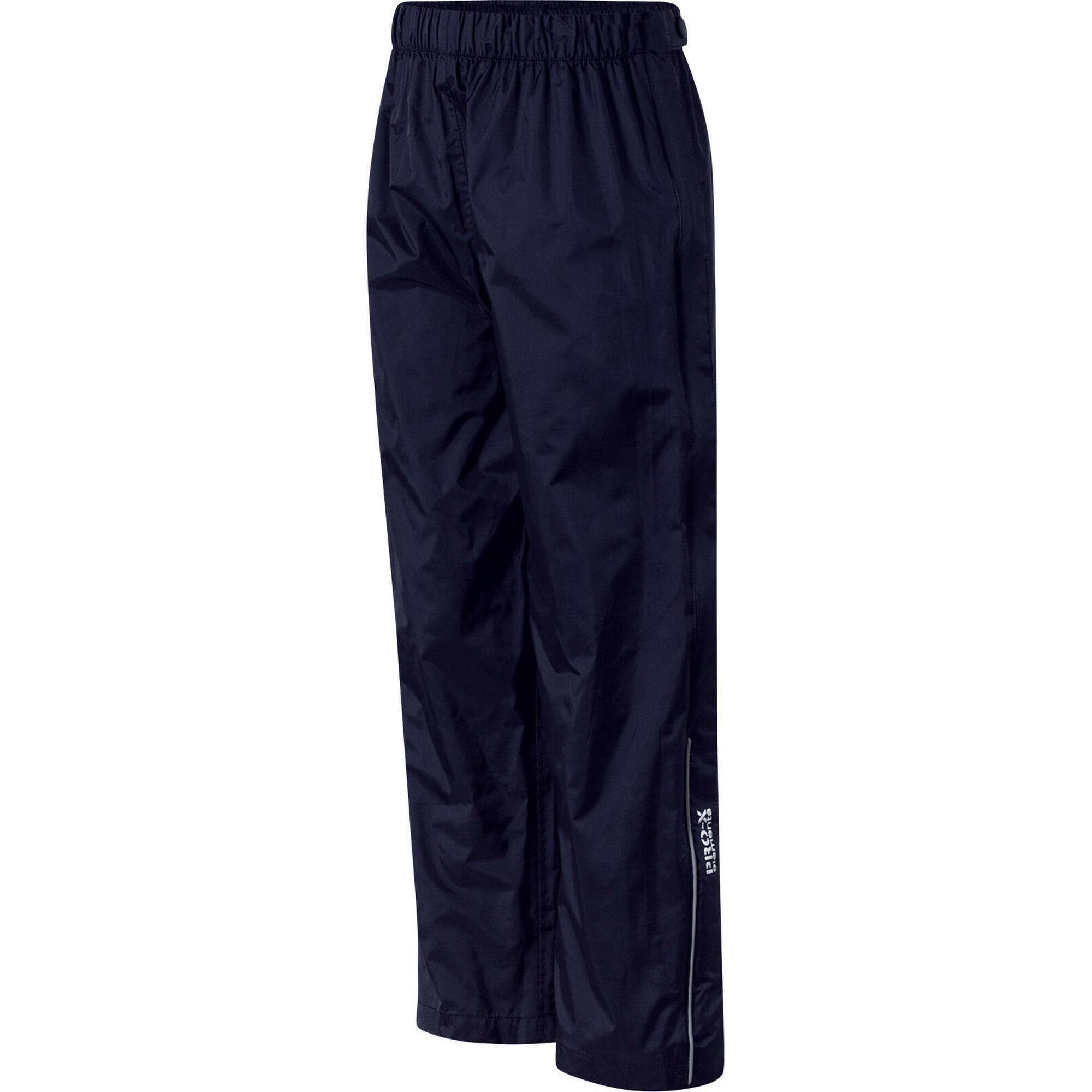 Pro-x Elements - Pantalon De Pluie Enfant Säntis Bleu Marine - Collant À Bretelles - Bleu - 14 À 16 Ans - Decathlon