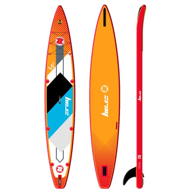 Opblaasbaar Race Supboard Zray 14 R2 Rapid - Incl. Draagtas, peddel, pomp