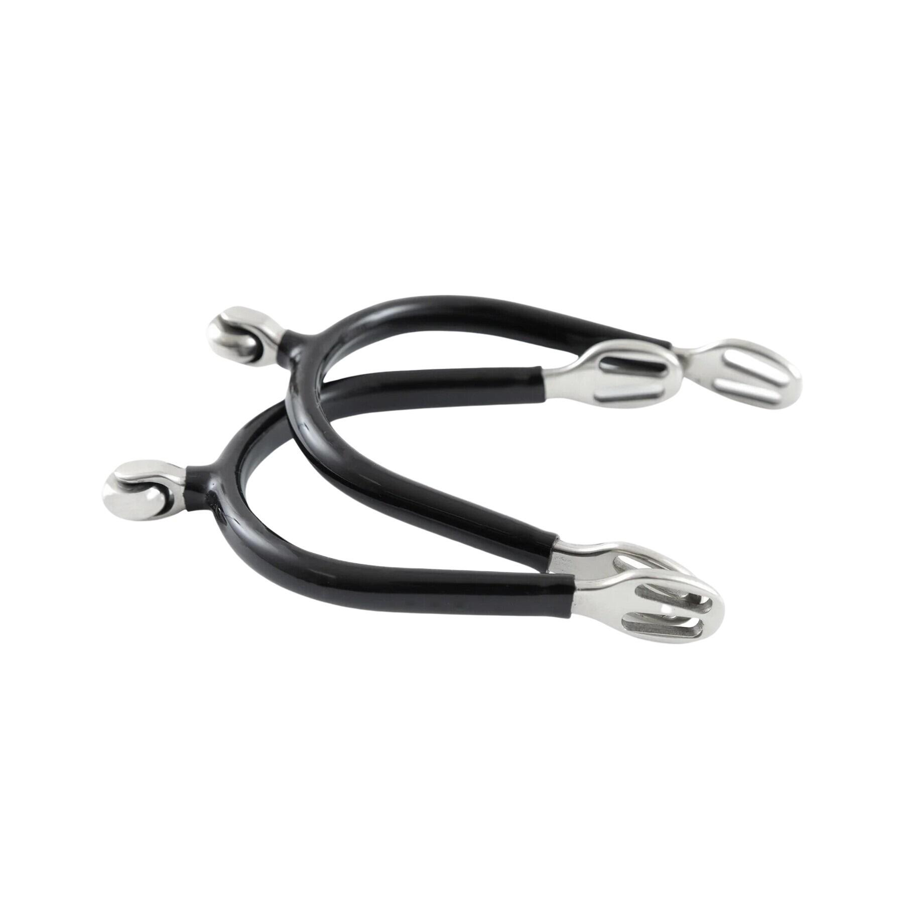 Premier Equine - Éperon D'Équitation À Billes Recouverts De Caoutchouc Premier Equine - Eperons - Gris - No Size - Decathlon