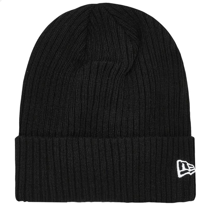 Férfi sapkák, New Era Colour Cuff Beanie Hat, fekete