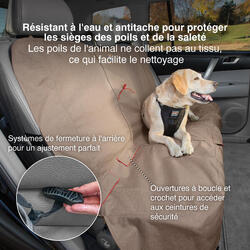 Ceintures de sécurité pour chien de voiture, 2 pack appuie-tête de voiture  Retenue réglables Fils de sécurité