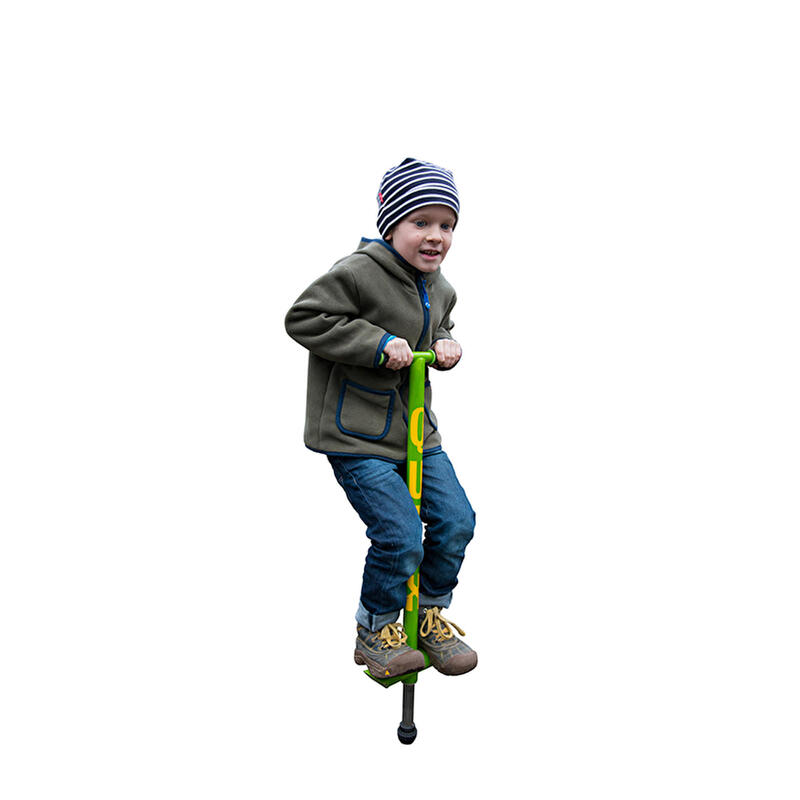 Pogo-Stick bâton sauteur QU-AX enfant 20 kg Vert