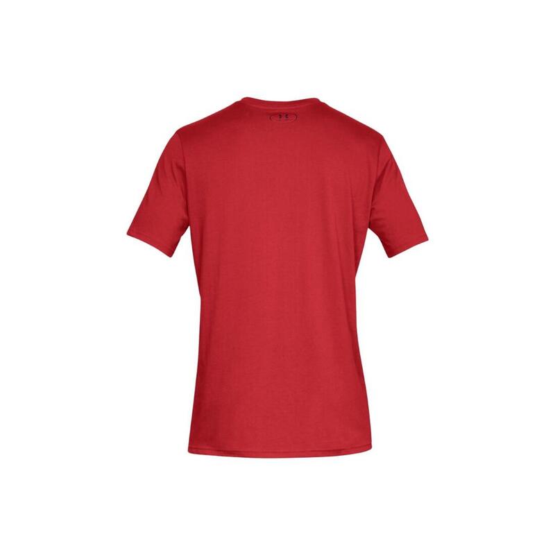 Maglia a Maniche Corte Uomo Under Armour 1329581 600 Rosso