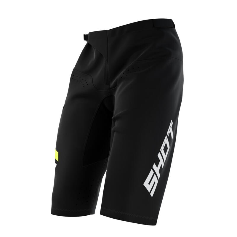 Pantalones cortos bicicletas de montaña hombre Short Shot Rogue Revolt, negro