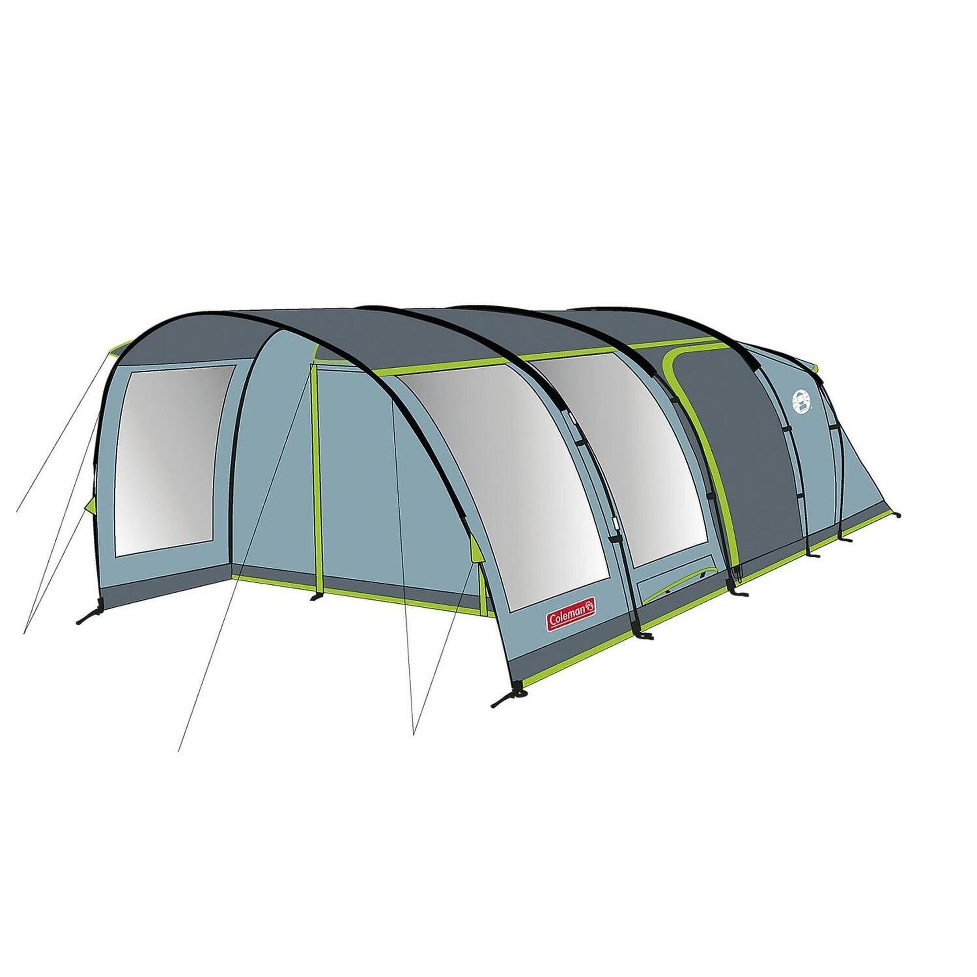 Coleman Meadowood 6 Person Family Tunnel Tent BlackOut 1/7