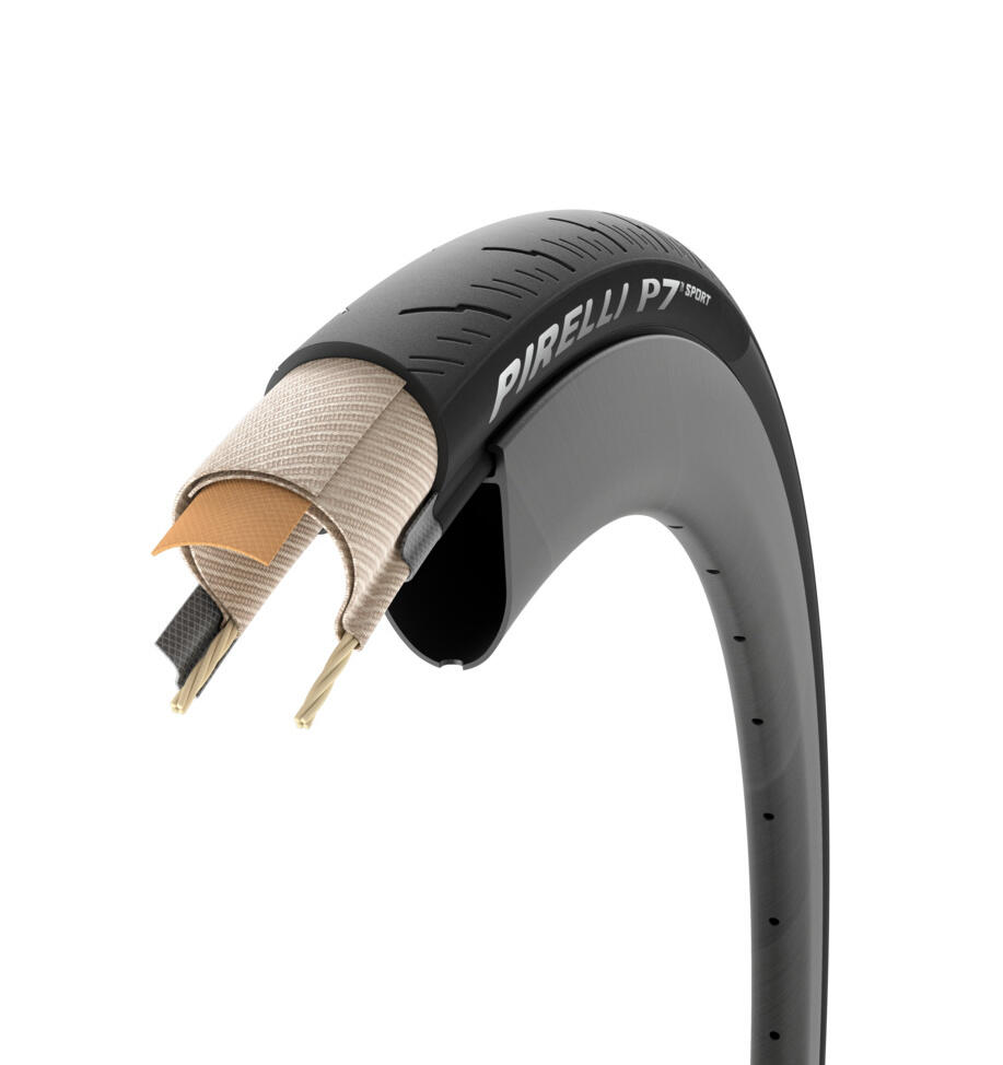 Buitenband voor racefiets P7 Sport 24mm 5/5