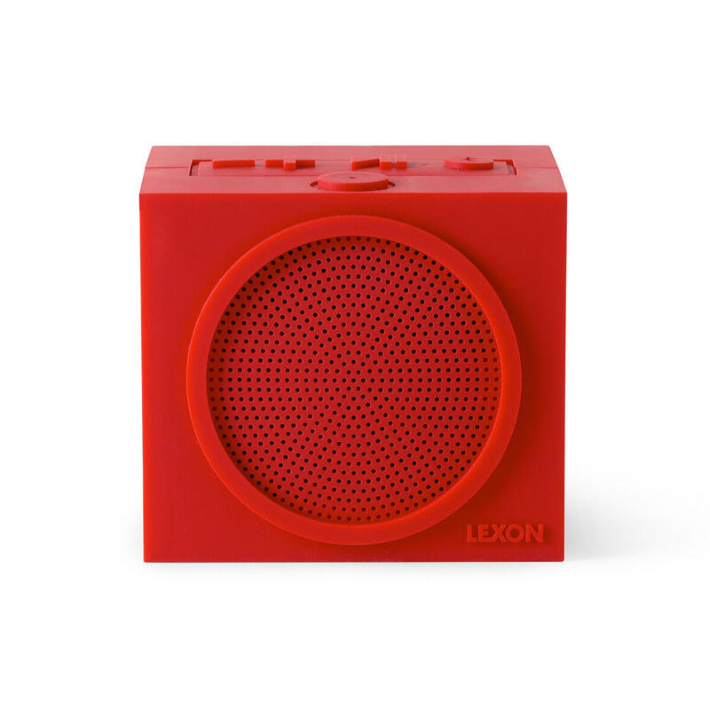 Lexon Tykho altavoz bluetooth rojo