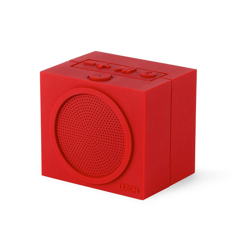 Lexon Tykho altavoz bluetooth rojo