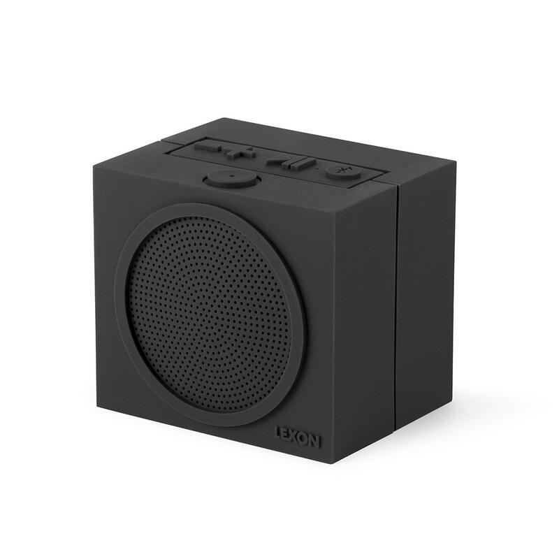 Lexon Tykho altavoz bluetooth gris oscuro