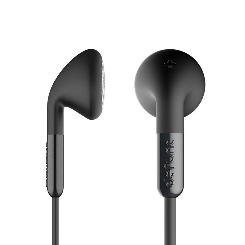 DeFunc + TALK auriculares con cable jack 3,5 mm negros