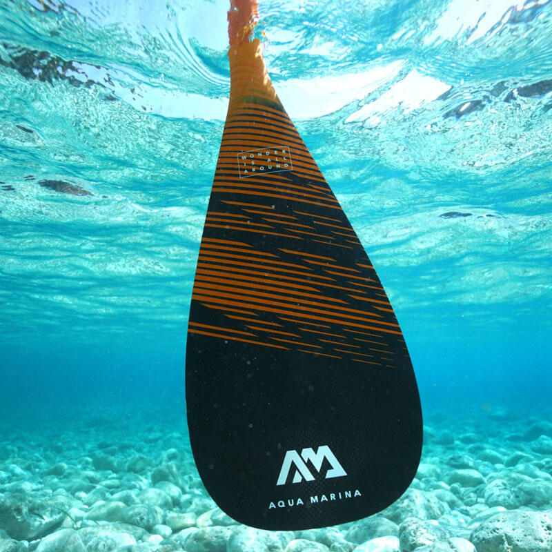 Aqua Marina 2-delige verstelbare Carbon X peddel voor SUP Board 180-220