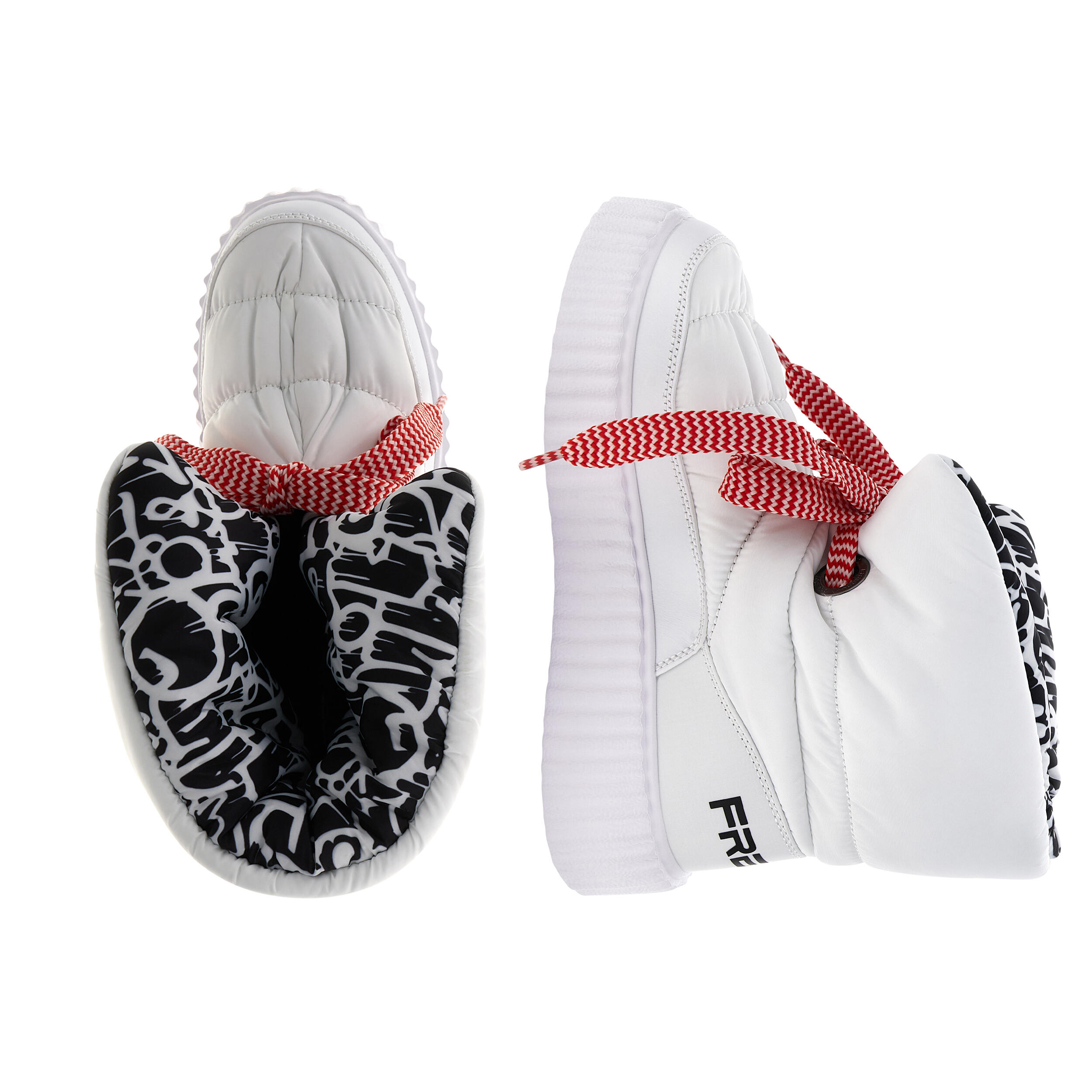 Puff Boots avec motifs à l'intérieur et doublure en polaire 5/5