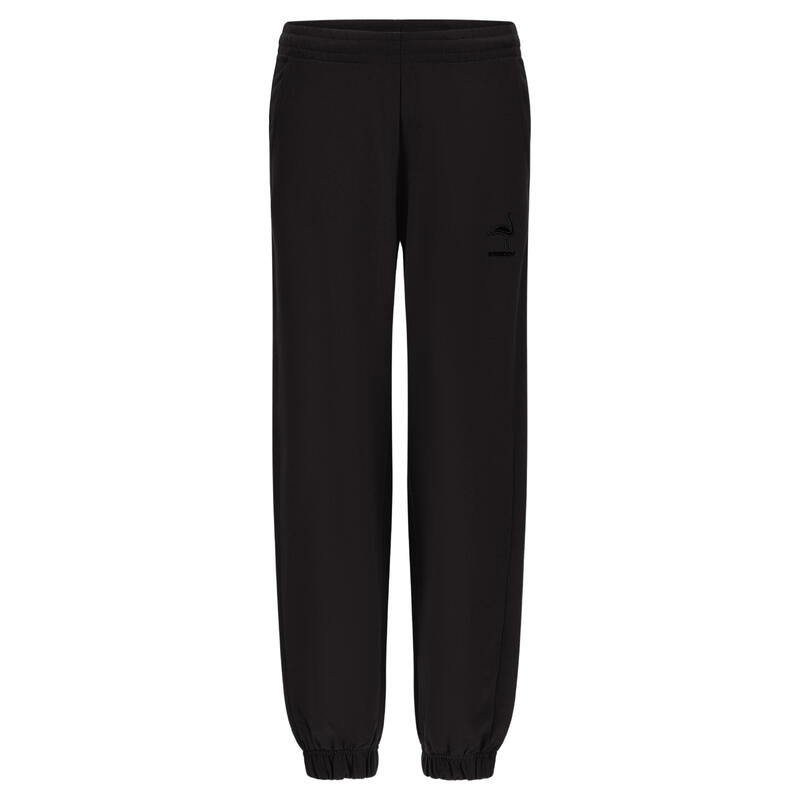 Joggers in felpa leggera con patch fenicottero in tono