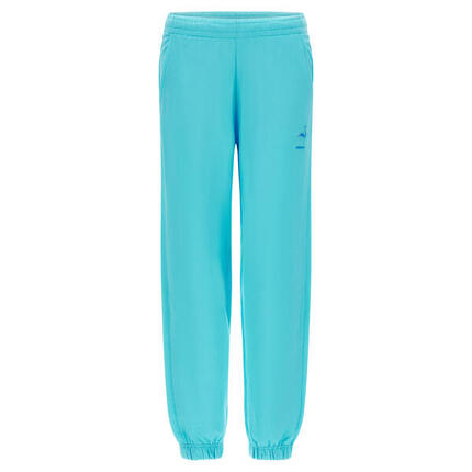 Jogger en molleton léger avec pièce décorative flamant rose ton sur ton