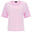 T-shirt en jersey léger avec pièce décorative flamant rose ton sur ton