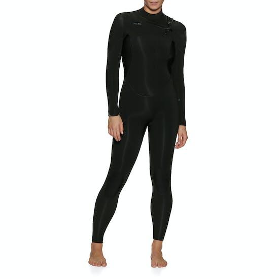 XCEL Xcel 4/3 Womens Comp Chest Zip Wetsuit Black