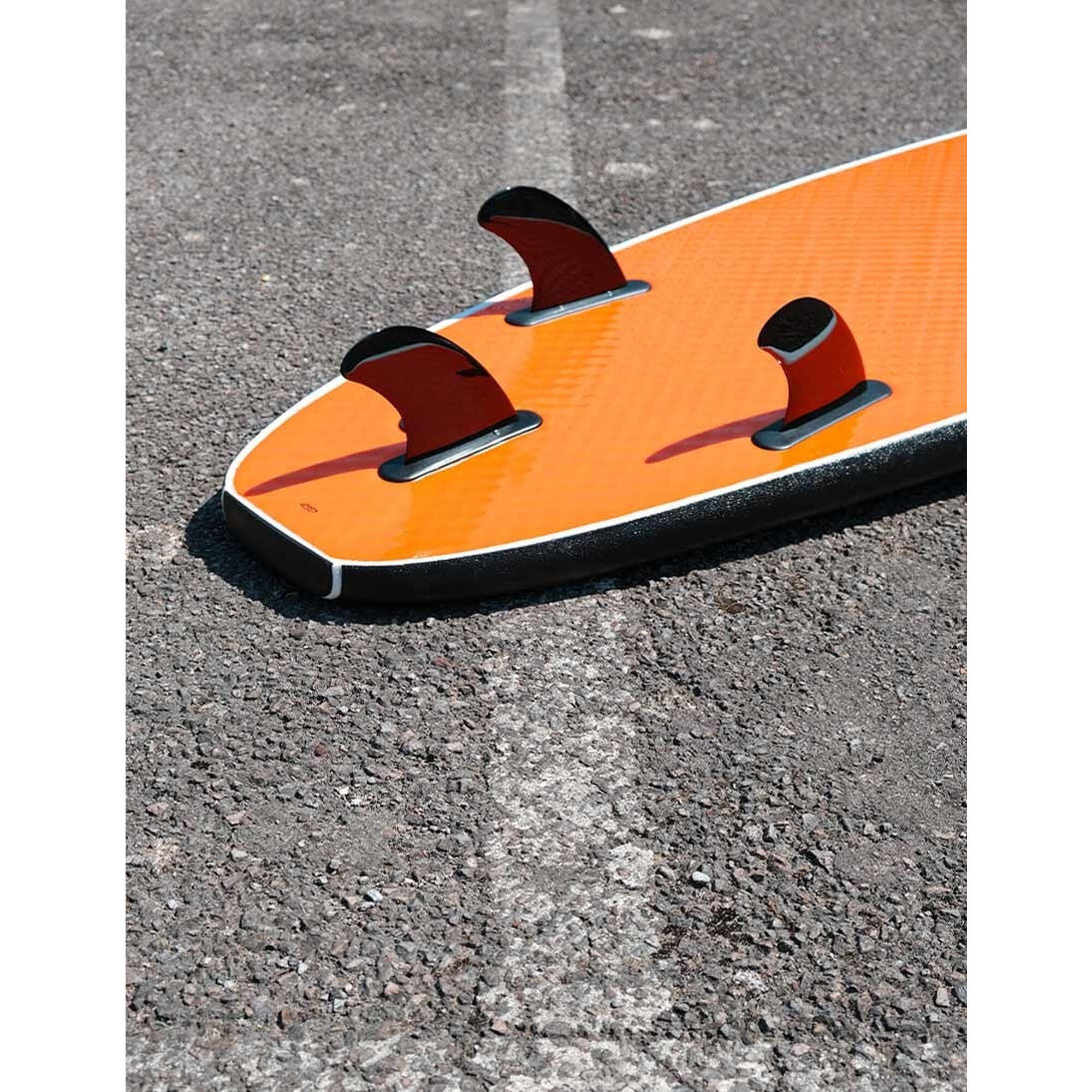 Surfworx Ribeye Mini Mal soft surfboard 7ft 0 Black SURFWORX