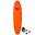 Surfworx Base Mini Mal soft surfboard 7ft 6 Orange
