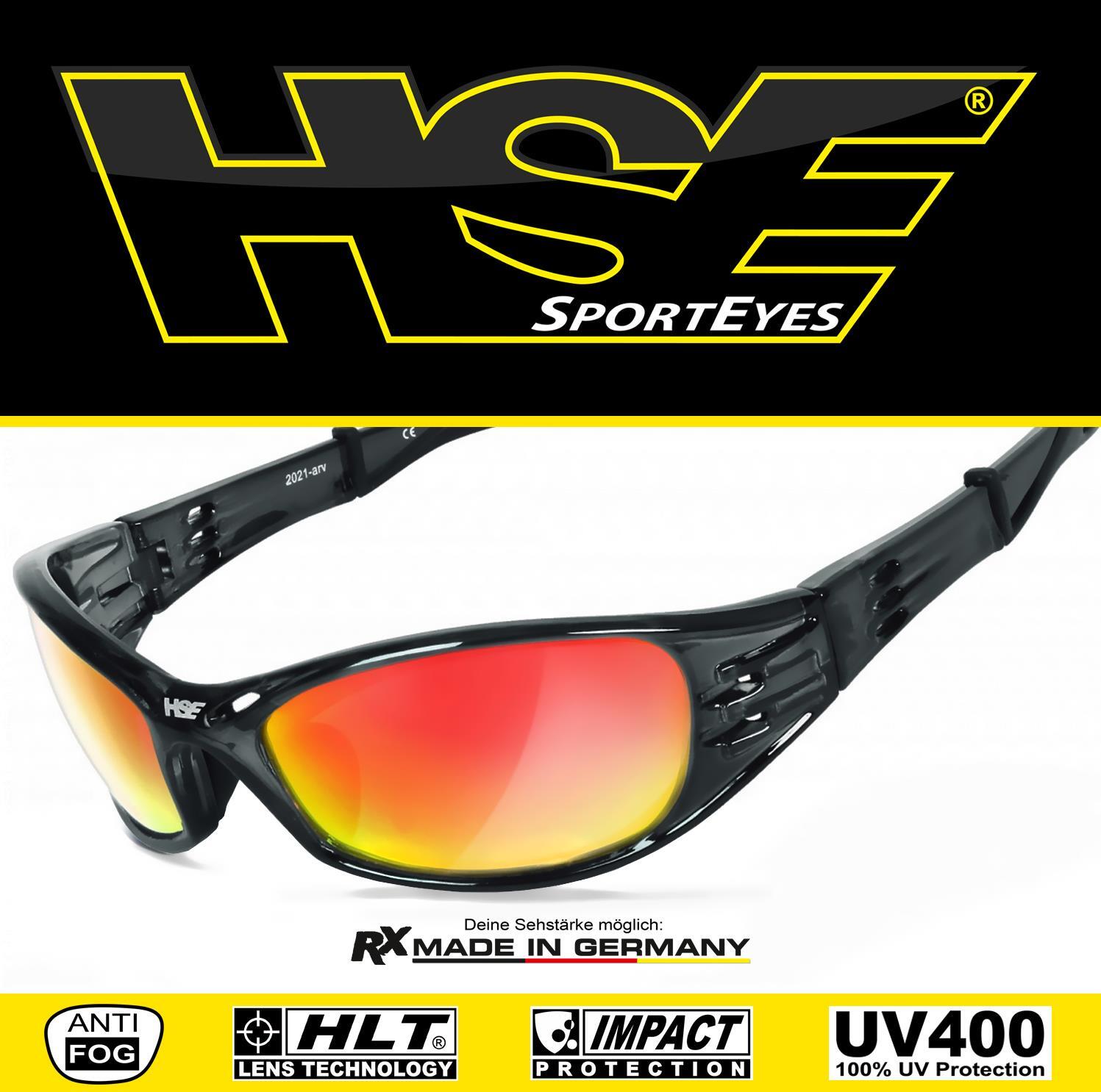 Sportbrille | STREET KING 2 | Laser red | Steinschlagbeständig | beschlagfrei 2/7