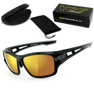 Sportbrille | 2095bs | Laser gold | Steinschlagbeständig | beschlagfrei