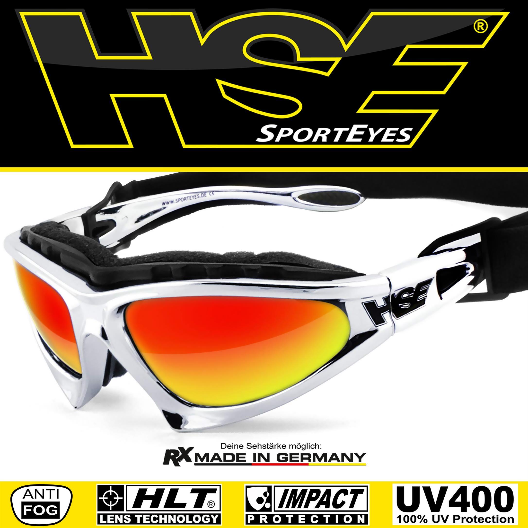 Sportbrille | FALCON-X | Laser red | Steinschlagbeständig | beschlagfrei 2/7