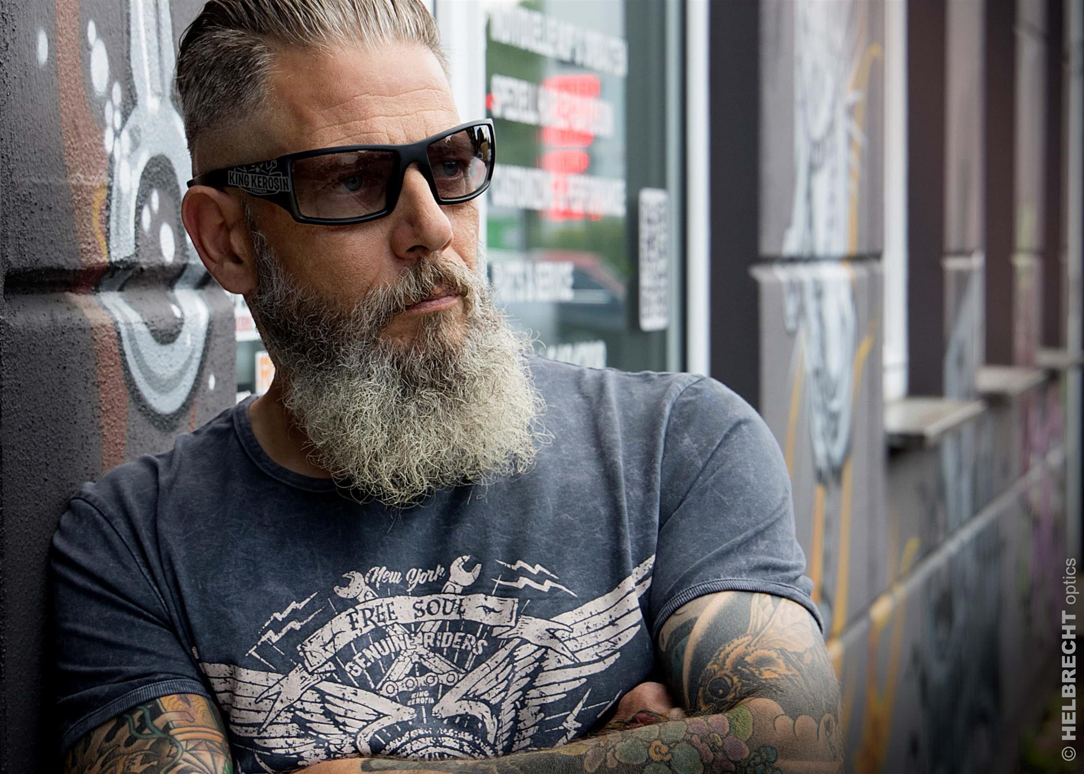 Sportbrille | KK220 | smoke | Steinschlagbeständig 5/6