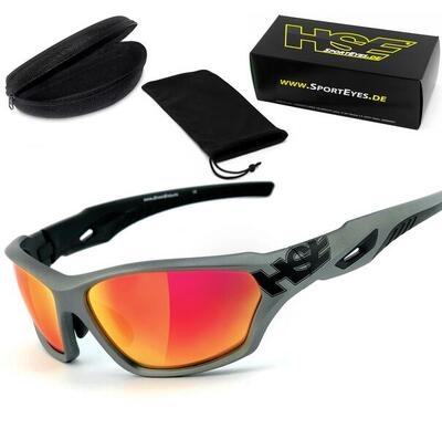 Sportbrille | 2093gm | Laser red | Steinschlagbeständig | beschlagfrei