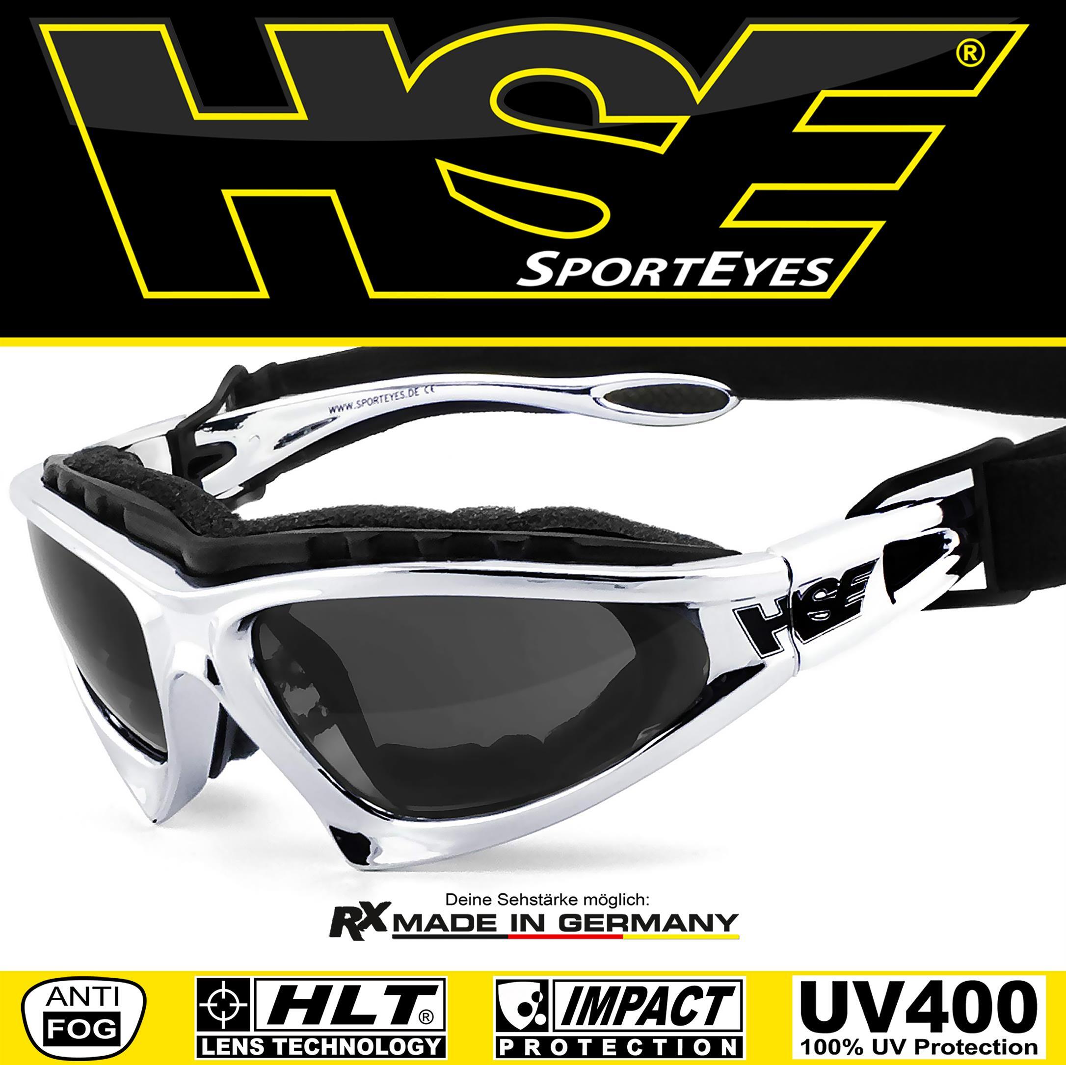 Sportbrille | FALCON-X | smoke | Steinschlagbeständig | beschlagfrei 2/7