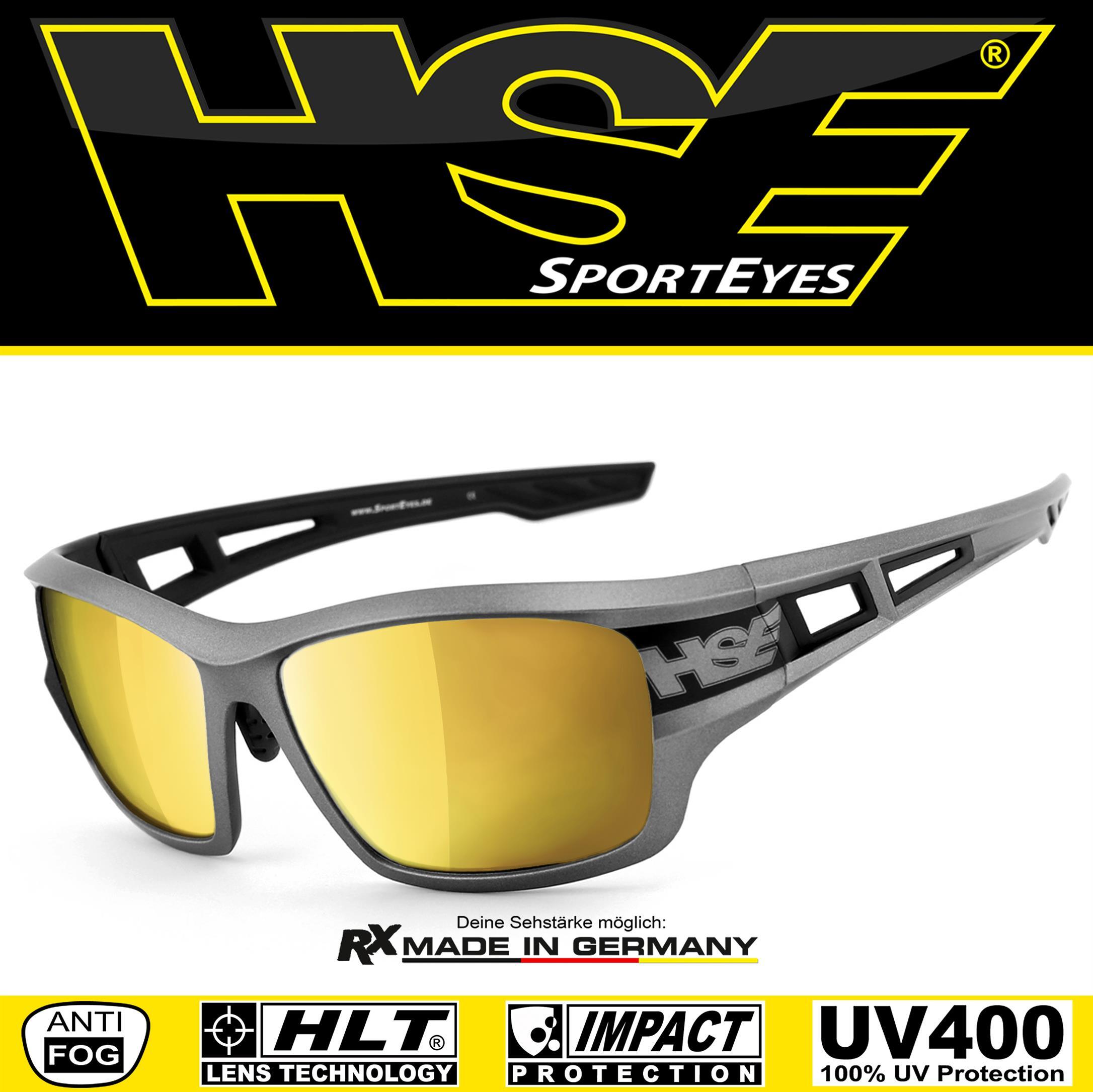 Sportbrille | 2095gm | Laser gold | Steinschlagbeständig | beschlagfrei 2/5