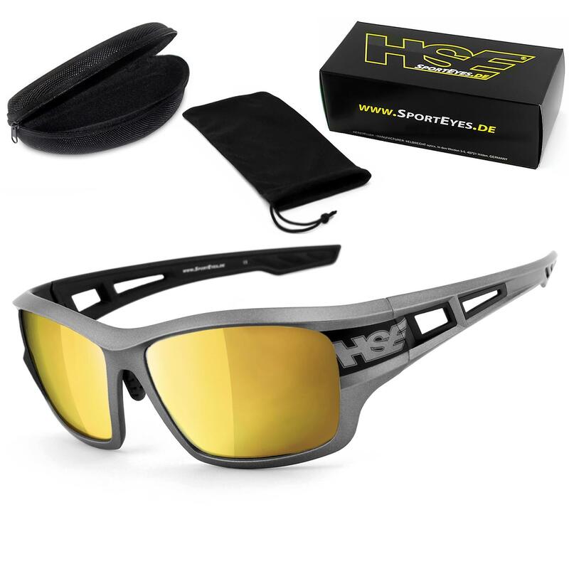 Sportbrille | 2095gm | Laser gold | Steinschlagbeständig | beschlagfrei