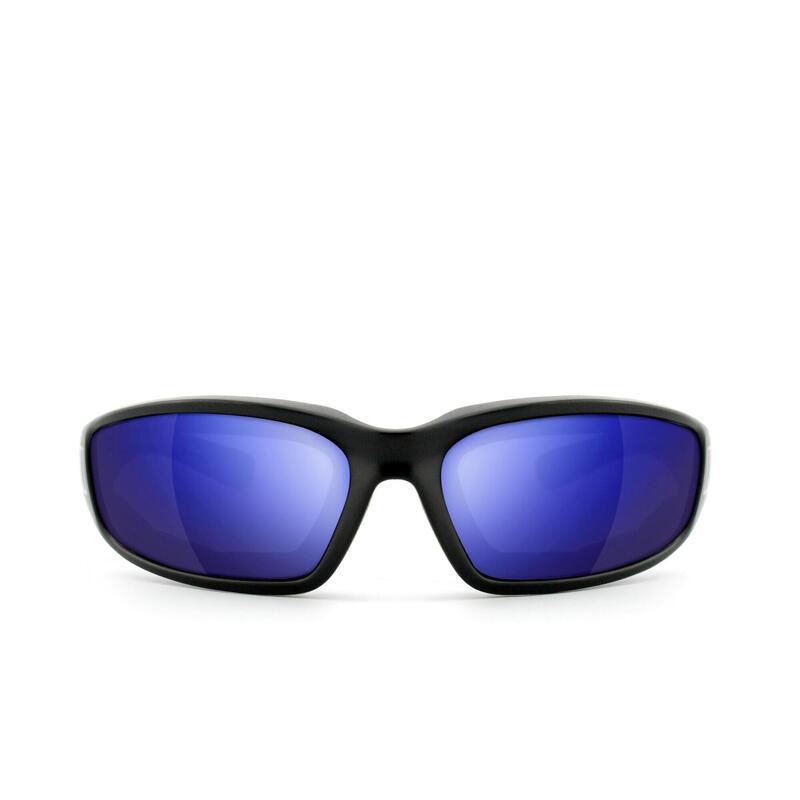 Sportbrille | KK140 gepolstert | Laser blue | Steinschlagbeständig