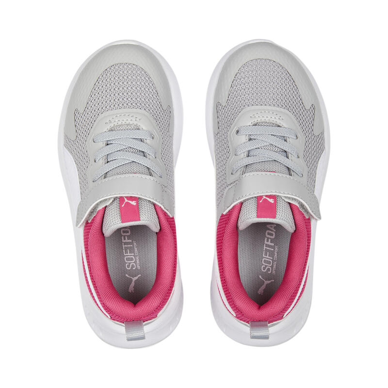 Calçado de Corridap PUMA Evolve Run Mesh Criança. Cinzento-Rosa