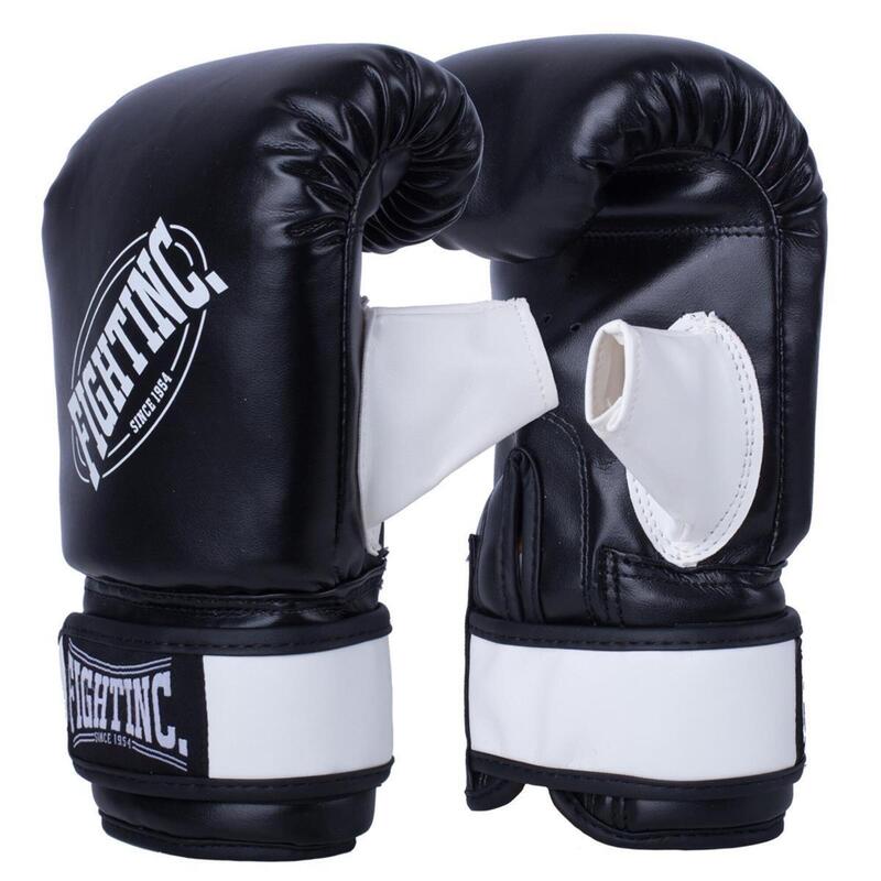 Boxsackhandschuhe Fighter schwarz (001)