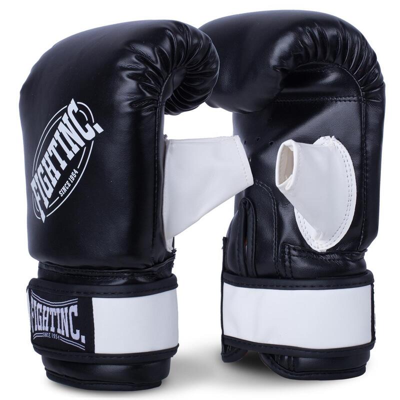 Boxsackhandschuhe Fighter schwarz (001)