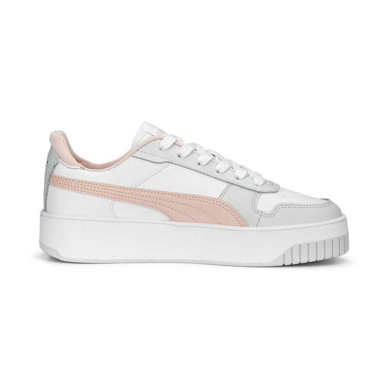 Carina Street sneakers voor dames PUMA White Rose Dust Feather Gray Pink