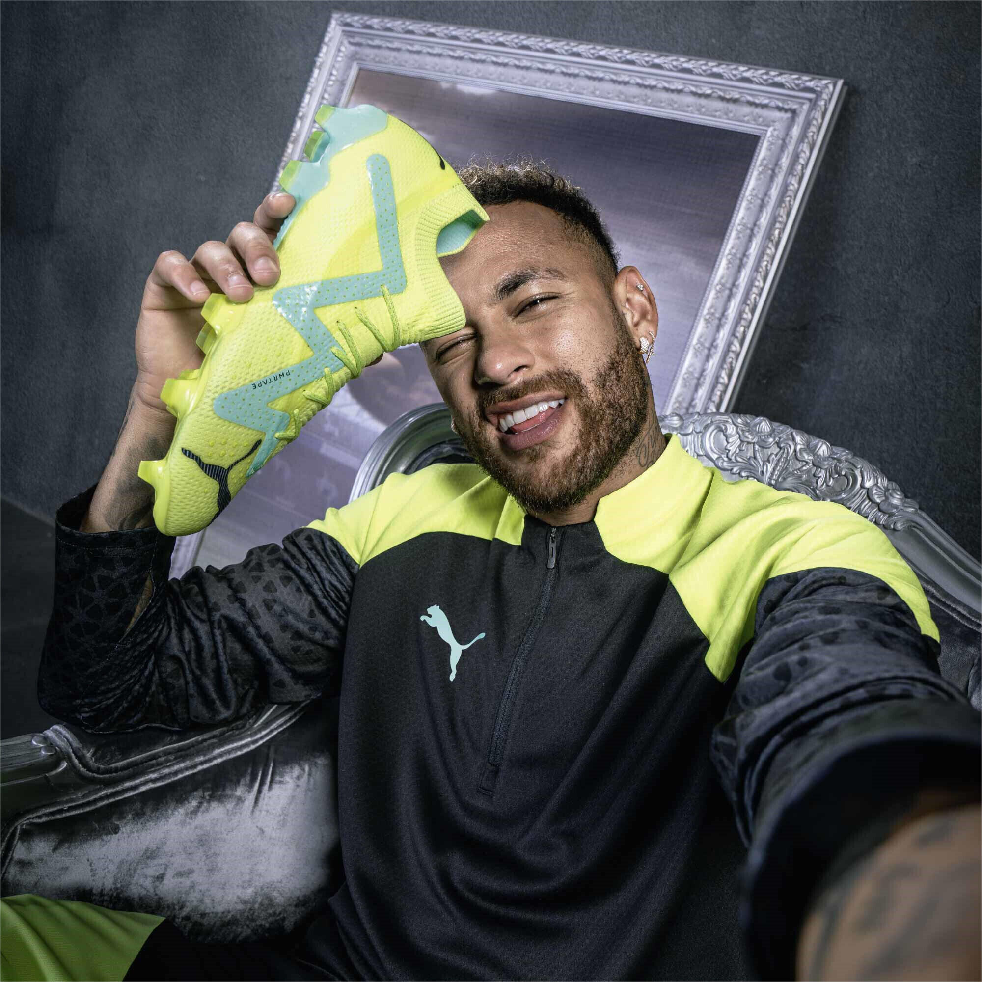 Puma Future Ultimate FG/AG Mens Green Football Boots 2/7