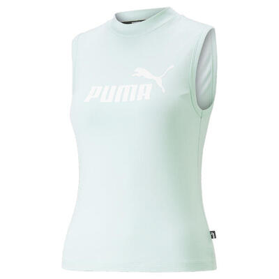 Essentials slim logo tanktop voor dames puma