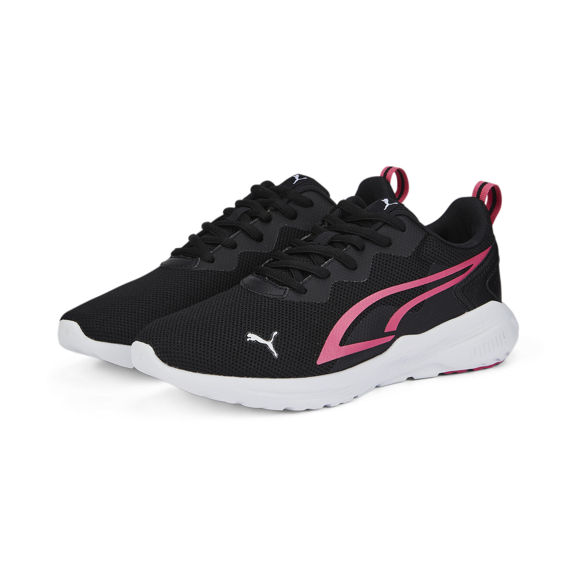 Pantofi Puma Unisex Active Black-sunset Pink Negru