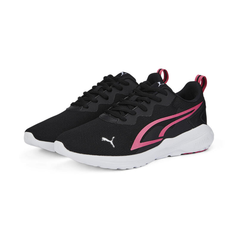 Pantofi Puma Unisex Active Black-sunset Pink Negru