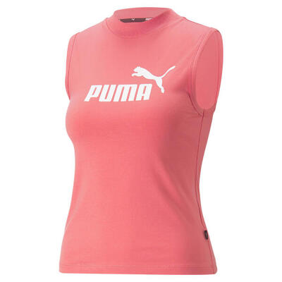 Essentials slim logo tanktop voor dames puma