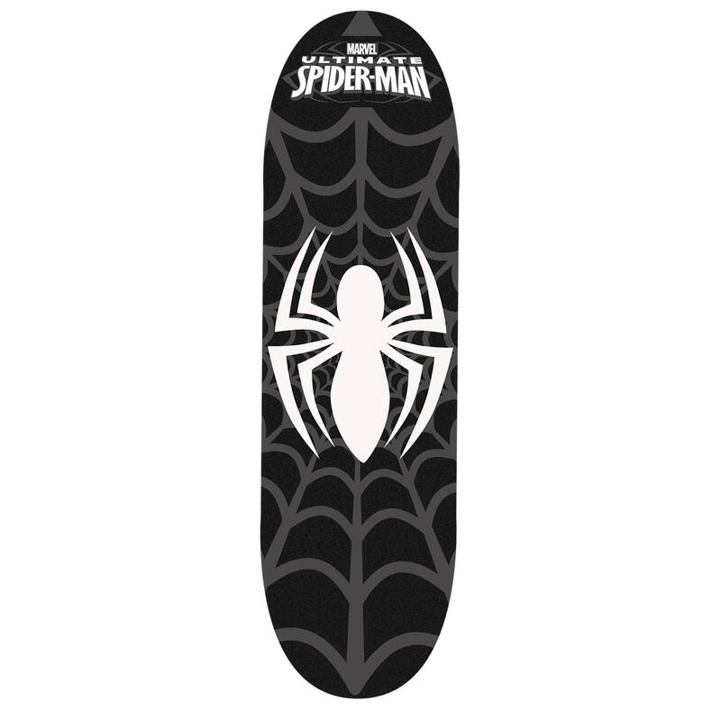 Spider-Man skateboard 71 cm zwart/rood/blauw